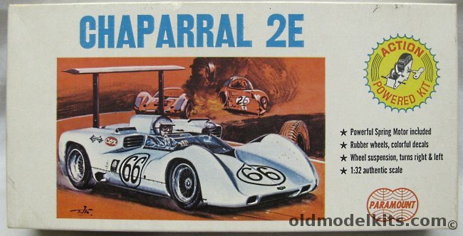 Paramount 1/32 Chaparral 2E - Powered, 2008-100 plastic model kit